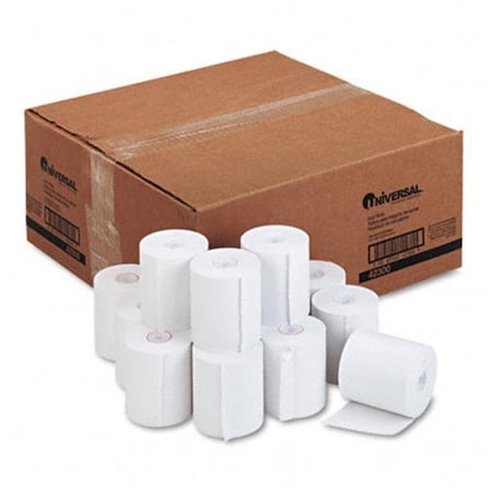 Coolcrafts 1-Ply Cash Register/Point of Sale Roll- 16 lb- 1/2" Core- 3" x 165 ft- 50/Carton CO888977